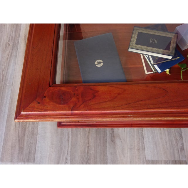 Display Cabinet with Exotic Wood Structure For Sale - Image 15 of 18