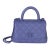 Purple Quilted Caviar Incognito Mini Coco Top Handle Flap Bag For Sale