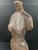 Late 20th Century Carved Solid Wood Female Torso Sculpture For Sale - Image 4 of 10