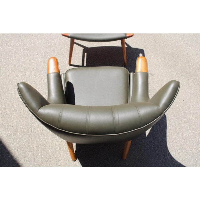 Papa Bear and Ottoman by Hans Wegner for Pp Møbler For Sale - Image 9 of 11