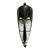 Vintage Large Fang Mask Elongated Face Gabon African Mask 29" H For Sale