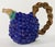 Figurative Vintage Fitz and Floyd Ceramic Grape Motif Pitcher For Sale - Image 3 of 7