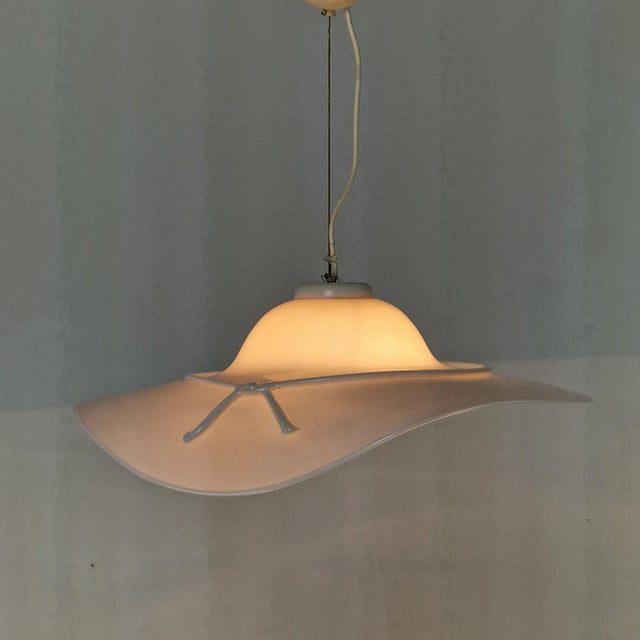Murano Cappellina Pendant Light, 1970s For Sale - Image 9 of 11