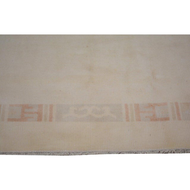 Vintage Turkish Anatolian Hand Knotted Wool Rug, 5'1''x6'6'' For Sale - Image 4 of 5