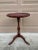 Georgian Revival Mahogany Drinks Table With Burgundy Tooled Leather Top For Sale - Image 9 of 9