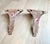 1970s 1970s Carved Wood Wall Shelves / Brackets From Italy by Decorative Crafts, a Pair For Sale - Image 5 of 8
