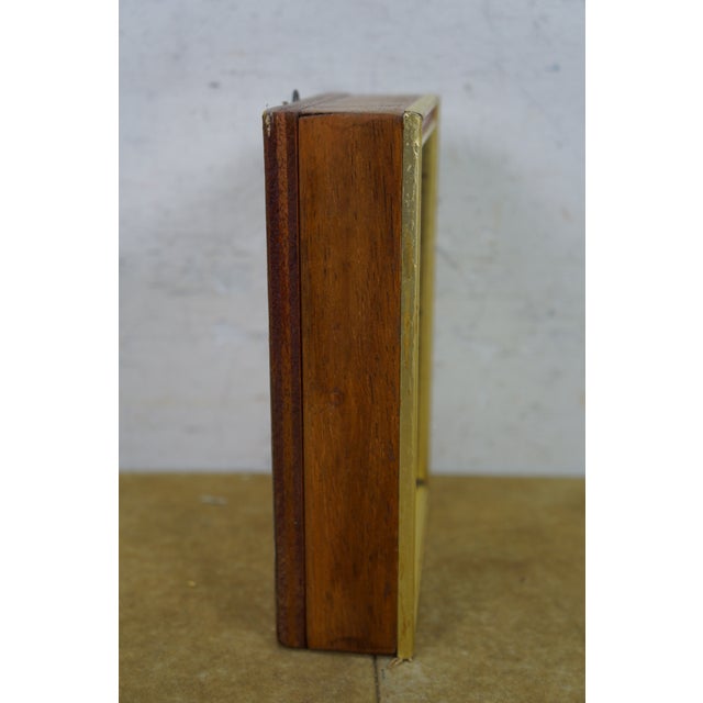 Sculpture Materials Vintage Folk Art Miniature Shadowbox Composition Boy Doll Figurine 7" For Sale - Image 7 of 9