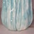 Late 19th Century Majolica Turquoise Celery Vase For Sale - Image 10 of 11