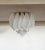 Ceiling Lamp with Frosted Carved Glass Leaves, 1990s For Sale - Image 14 of 14