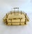 Large Vintage Hollywood Regency Style Brass Tray For Sale In Los Angeles - Image 6 of 9