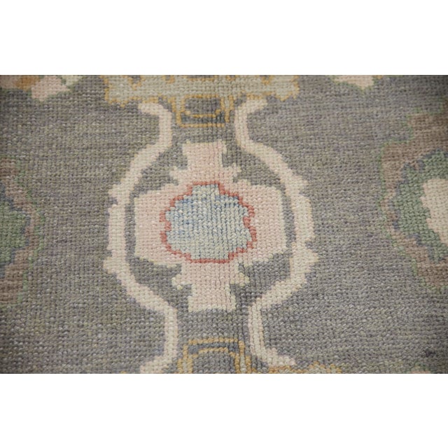 Turkish Modern Turkish Oushak Rug 10'7" x 13'9" For Sale - Image 3 of 7