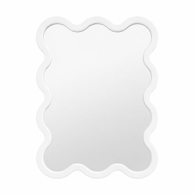 Medium Contemporary Sculptural Wavy Wall Mirror – Hvyli 10 by Oitoproducts For Sale - Image 15 of 17