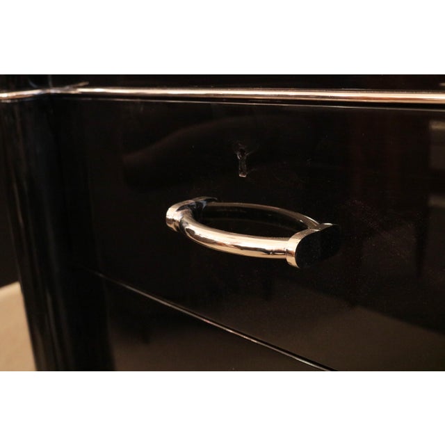 1930s Art Deco Ambassador Desk Designed by De Coene Frères For Sale In New York - Image 6 of 6
