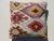 Boho Chic Kilim Rug Pillow For Sale - Image 3 of 11