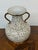 Design Plus Gallery presents a Vintage Hand-Painted Double-Handled Porcelain Urn Vase from Maitland-Smith. This decorative...