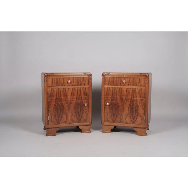 Art Deco Bedside Tables, 1925, Set of 2 For Sale - Image 18 of 18