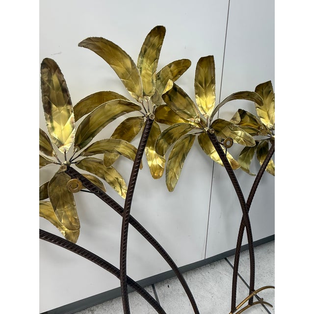 Mid 20/Th Century Palm Tree Metal Wall SRT by Casa Devall For Sale - Image 9 of 9