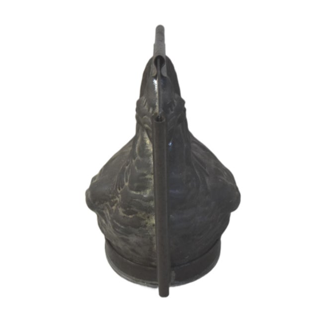 Antique Chocolate or Ice Cream Hen Mold For Sale - Image 4 of 6