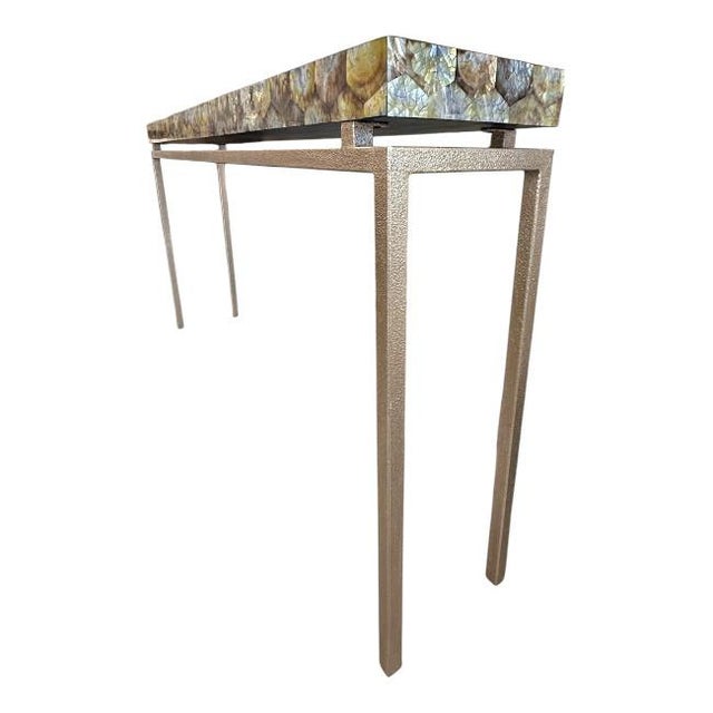 Contemporary Made Goods “Benjamin” Console Table – 60” For Sale - Image 3 of 8