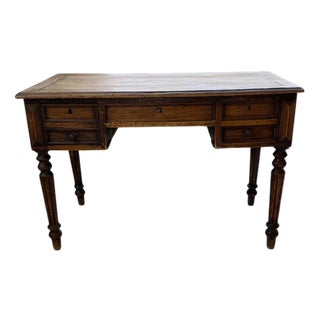 Napoleon Style Pine and Beech Desk, 1890s For Sale