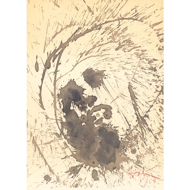 1968 Salvador Dalí Biblia Sacra "Ecce Homo" (Behold Face of Man, Jesus) For Sale