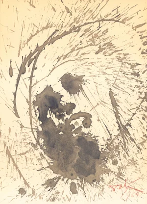 1968 Salvador Dalí Biblia Sacra "Ecce Homo" (Behold Face of Man, Jesus)