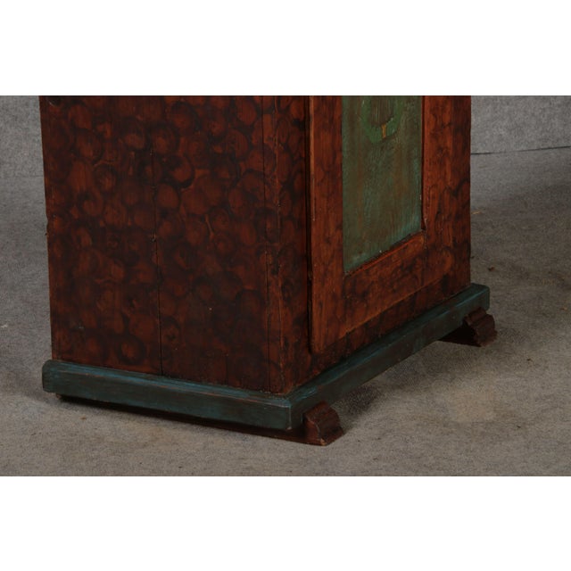 Small Vintage Cabinet in Pine, 1950 For Sale - Image 15 of 18