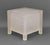 Plastic Modern Frosted Resin Low Side Table For Sale - Image 7 of 8