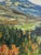 1971 Modernist 'The Hills Beyond' Vintage Original Swedish Expressive Landscape Oil Painting, Framed For Sale - Image 12 of 13
