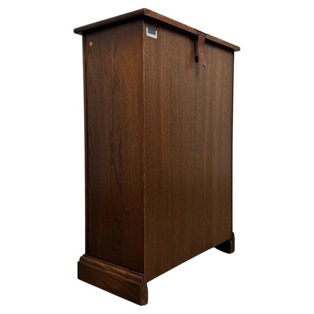 Small Antique Oak Open Bookcase, 1900s For Sale - Image 9 of 12