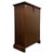 Small Antique Oak Open Bookcase, 1900s For Sale - Image 9 of 12