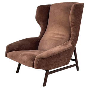 Italian Mid-Century Modern Model 877 Lounge Chair attributed to Gianfranco Frattini for Cassina, 1959