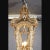 Large Beech Lantern Floor Lamp in Louis XV Style For Sale - Image 6 of 10