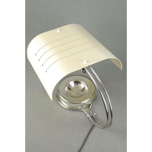 Silver Italian Table Lamp from Stilnovo, Milano, 1950s For Sale - Image 8 of 16