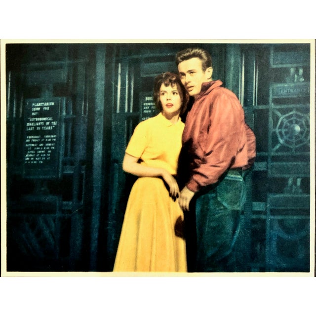 Mid-Century Modern Original Vintage Theater Lobby Card From “Rebel Without a Cause," by Warner Bros. Pictures For Sale - Image 3 of 8