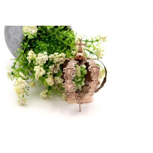 Silver Crown with Palmettes For Sale - Image 6 of 6