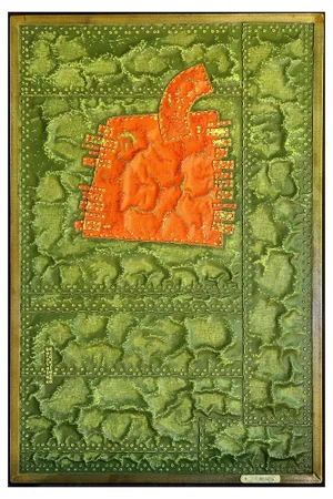 Miguel Núñez, Imperativo amable, 2018, Zinc