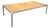 Coffee Table in Root Wood and Steel, 1970s For Sale