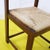 2000 - 2009 Vintage Brown Wooden Chair with Woven Straw Seat For Sale - Image 5 of 9