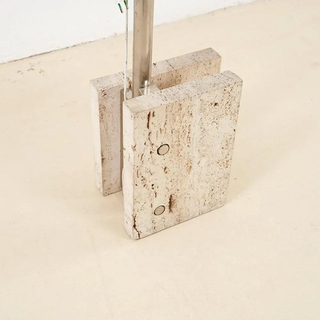 Arched Lamp attributed to Giuliano Cesari and Enrico Panzeri for Nucleo, 1970s For Sale - Image 3 of 12