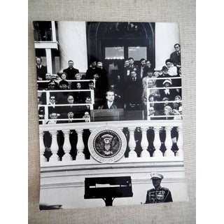 Fred McDarrah, Vintage Signed Silver Gelatin Photgraph Richard Nixon, 1973 For Sale