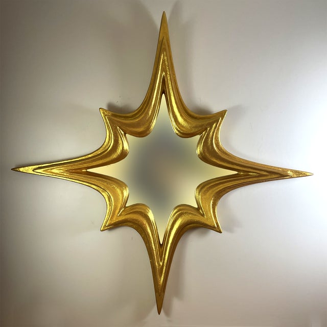 Mirror No. 3 is a large-scale wall-mounted mirror object designed by Chris Delmar. Its broad, symmetrical form combines a...