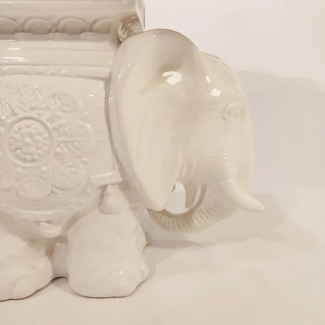 Mid-Century Modern Vintage Spanish Ceramic Table Lamp, 1970s For Sale - Image 3 of 13