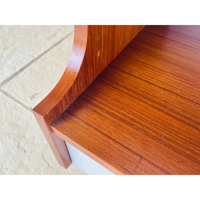 Vintage Teak Shelving Unit with Drawer, 1970s For Sale - Image 12 of 18