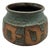 Mid 20th Century Signed Studio Pottery Bowl with Geometric Sgraffito Design For Sale