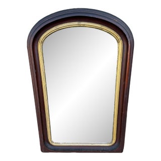 A Very Nice Antique Walnut Victorian Wall Mirror, Circa 1860s For Sale