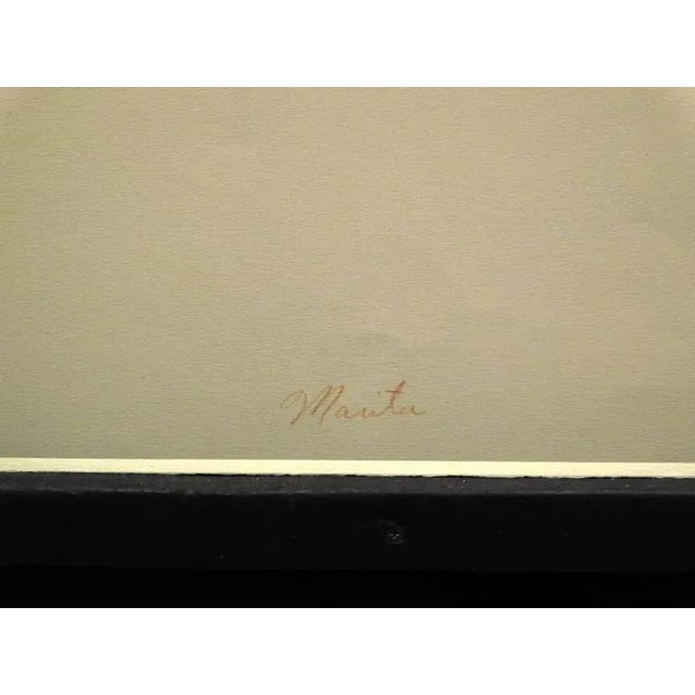 Impressionist Frank Howell "Marita" Lithograph on Paper Hand Signed For Sale - Image 3 of 6