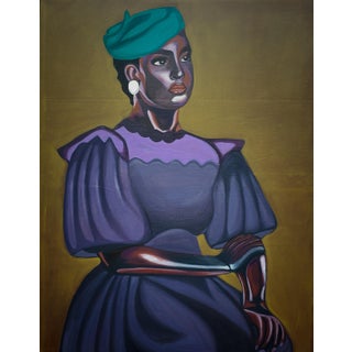 "The Brightest Room", Oil Painting by Olayinka Salami For Sale