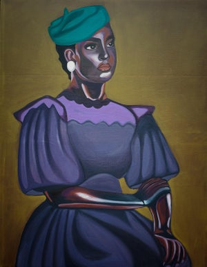 "The Brightest Room", Oil Painting by Olayinka Salami