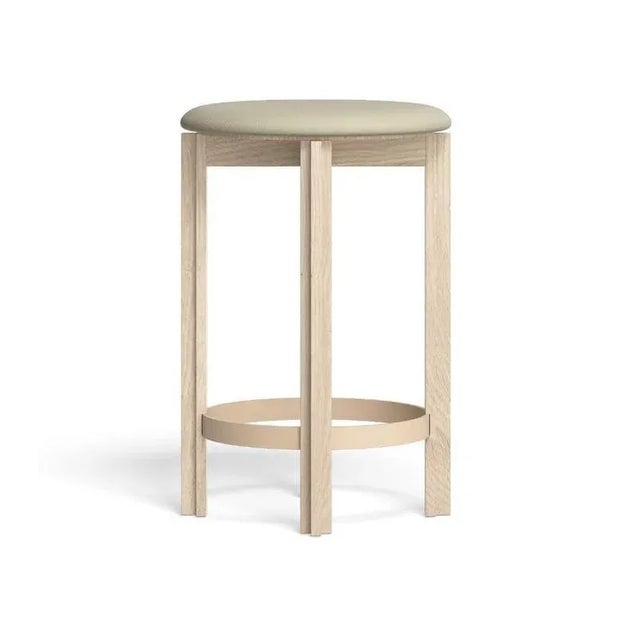White Stained Oak Principal Counter Stool by Bodil Kjaer for Karakter For Sale - Image 4 of 6